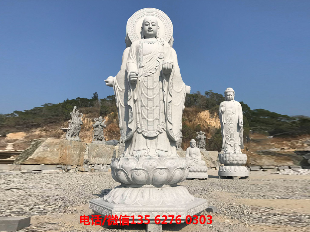 地藏王菩薩雕像圖片 石雕地藏王菩薩雕像圖片