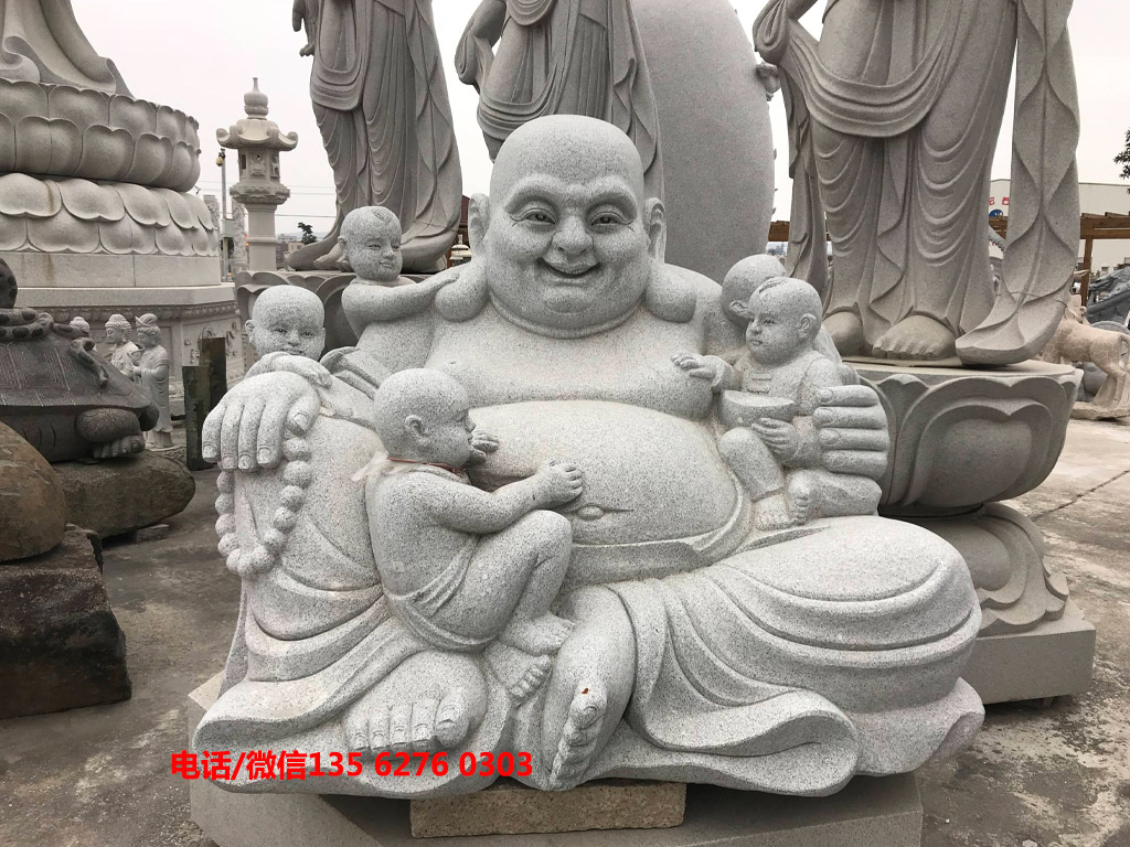 彌勒佛雕刻圖片