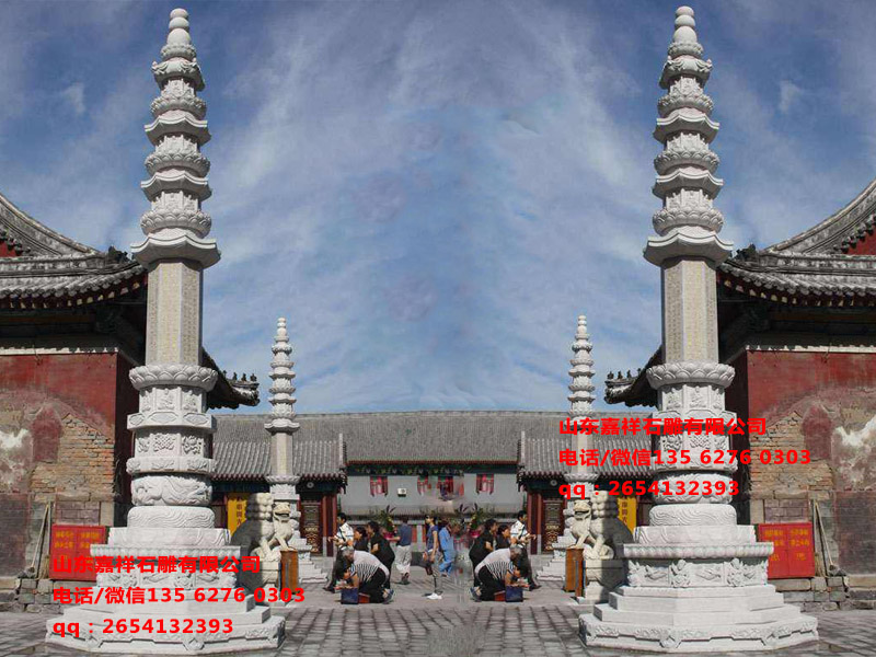 點擊查看詳細信息<br>標題：石經幢圖片_佛教經幢雕刻設計
